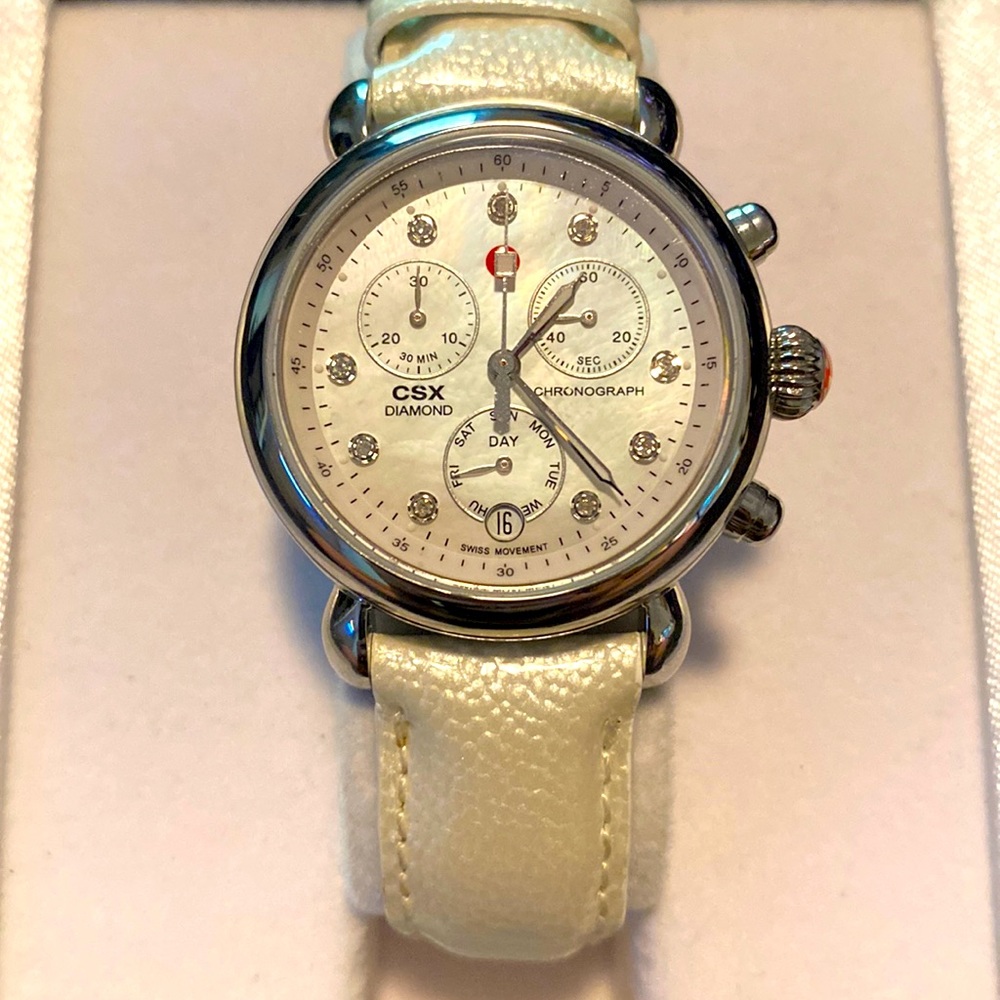 Michele CSX Diamond Watch